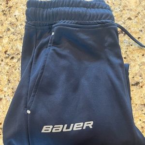 NEW Bauer Vapor Fleece Jogger Pants, Men, Small, Navy